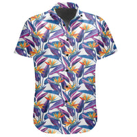 Hawaiian Shirt - Tropical Strelitzia Shirt - Polynesian Pride