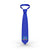 Tonga Tupou Tertiary Institute Necktie Simple Style - Blue LT8 - Polynesian Pride
