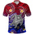 Hawaii Polo Shirt Hawaiian Turtle Plumeria Mixed Polynesian Style LT9 Adult Gradient - Polynesian Pride