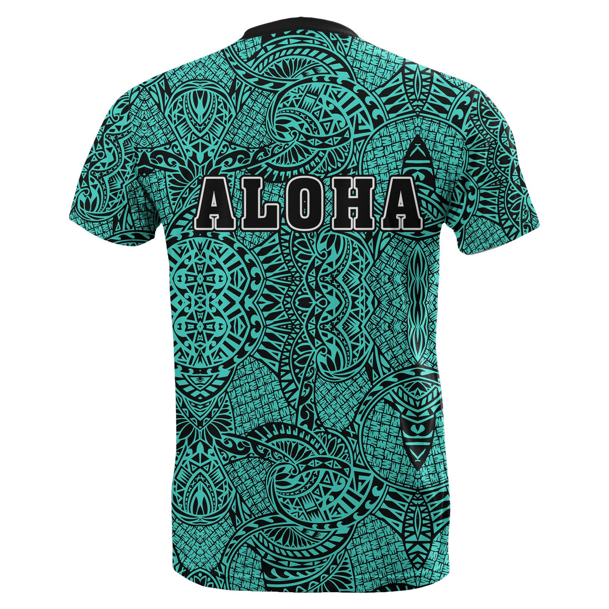 Honu Polynesian Turquoise Hawaii Turtle T Shirt - Polynesian Pride