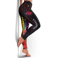 Vanuatu Leggings - Tropical Hippie Style - Polynesian Pride