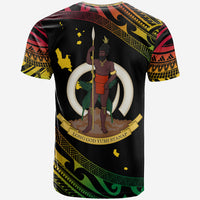 Vanuatu T Shirt Proud To Be A Ni Van Polynesian Patterns LT7 - Polynesian Pride