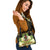 Vanuatu Shoulder Handbag - Polynesian Gold Patterns Collection - Polynesian Pride