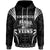 Vanuatu Hoodie Blood Runs Through My Veins Style Black Unisex Black - Polynesian Pride