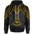Vanuatu Hoodie Polynesian Armor Style Gold Unisex Gold - Polynesian Pride