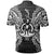 Vanuatu Polo Shirt Vanuatuan Coat Of Arms Map Polynesian Tattoo Black - Polynesian Pride