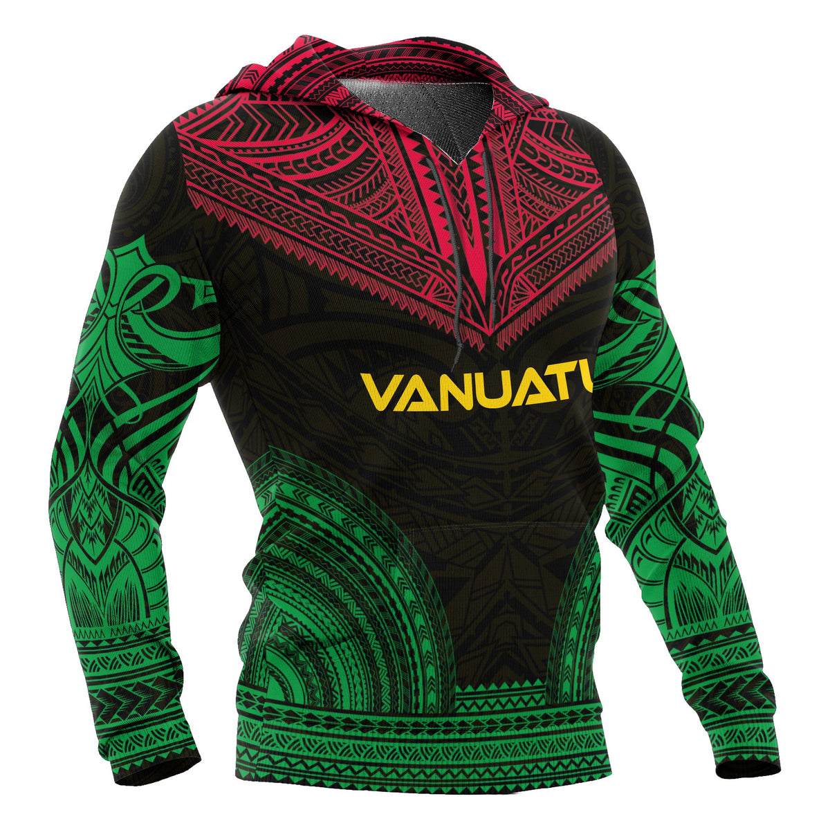 Vanuatu Polynesian Chief Hoodie - Polynesian Pride