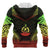 Vanuatu Polynesian Chief Custom Hoodie Reggae Version Unisex Reggae - Polynesian Pride