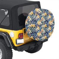 Vintage Floral Hawaii Spare Tire Cover - Polynesian Pride