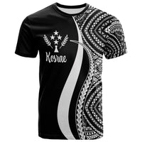 Kosrae T Shirt White Micronesian Tentacle Tribal Pattern Unisex White - Polynesian Pride