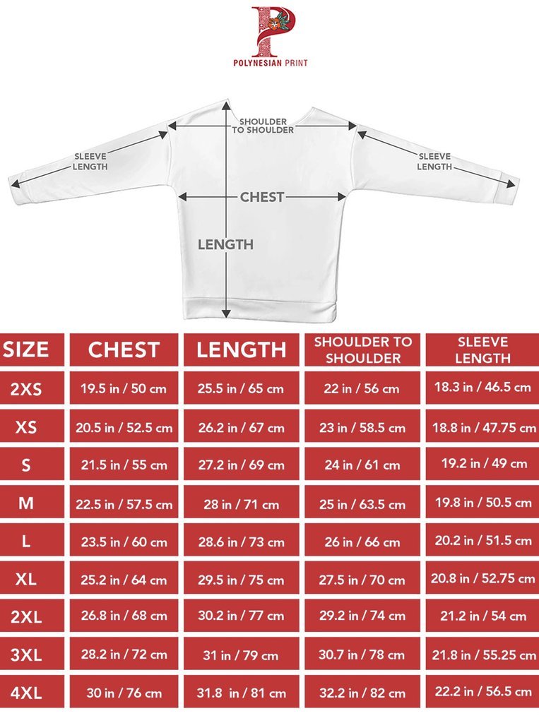 American Samoa Women's Off Shoulder Sweater - Tattoo Version - Polynesian Pride