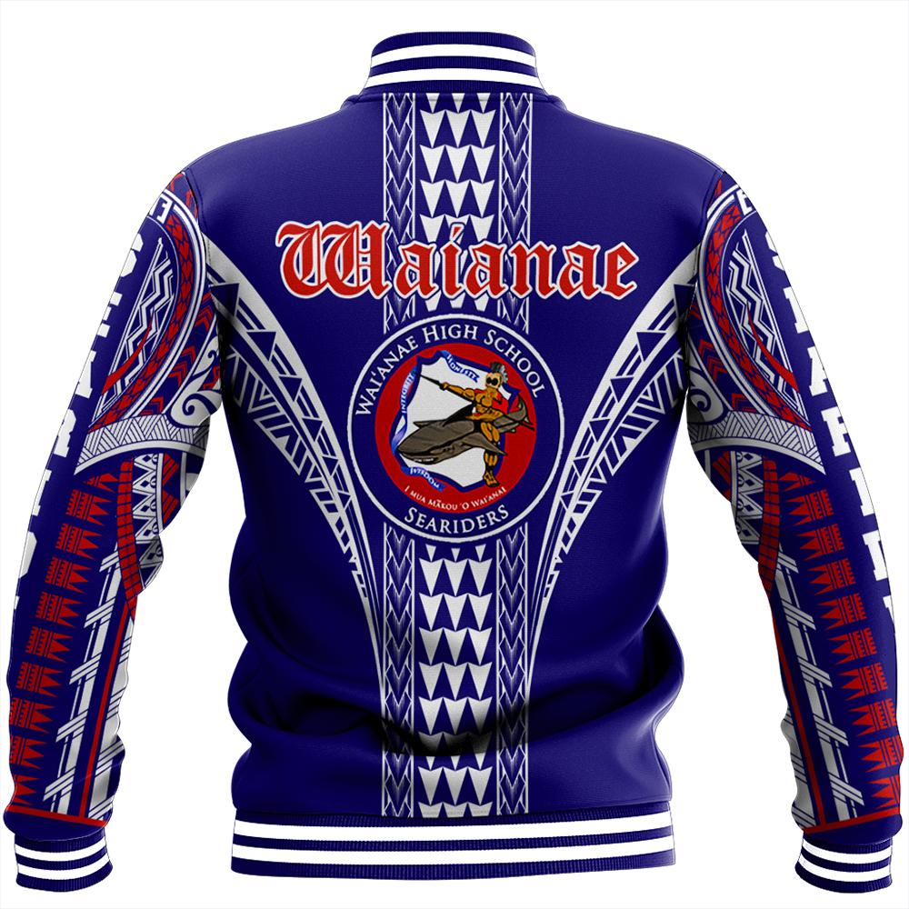 Hawaii Baseball Jacket - Waianae High Baseball Jacket - AH - Polynesian Pride
