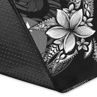 Wallis and Futuna Area Rug - Fish With Plumeria Flowers Style - Polynesian Pride