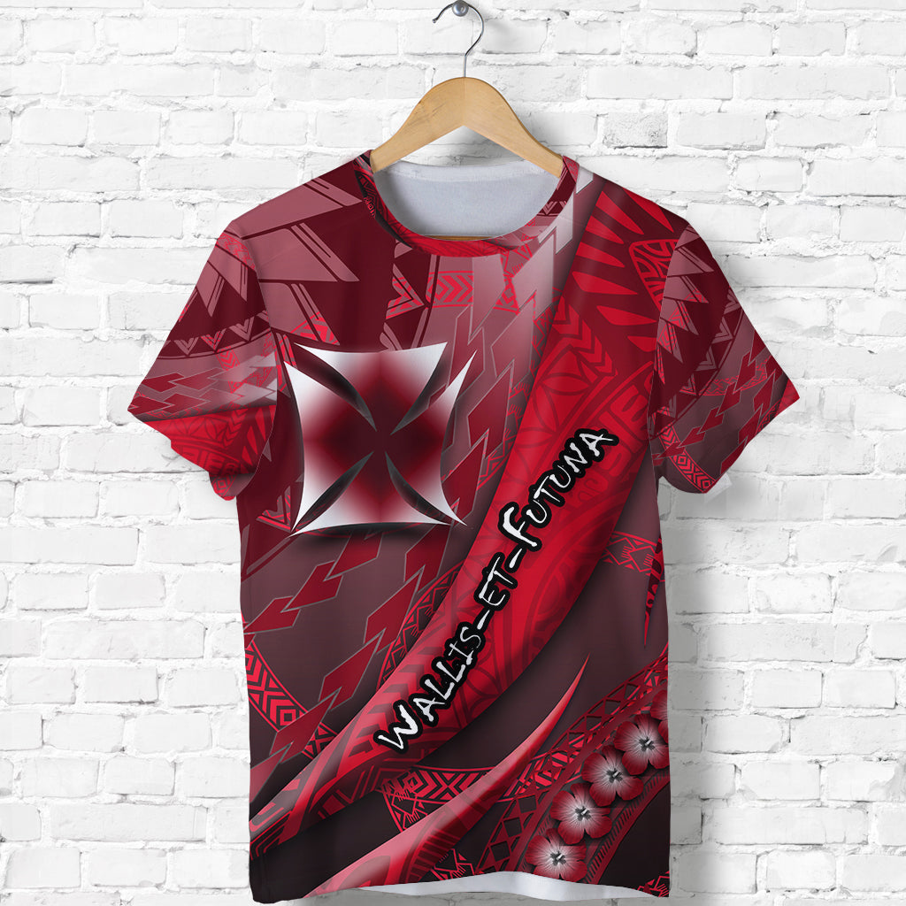 Wallis et Futuna T Shirt Artsy Style Special LT9 Adult Special - Polynesian Pride