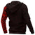 New Zealand Maori Hoodie, Maori Warrior Tattoo Pullover Hoodie Red - Polynesian Pride