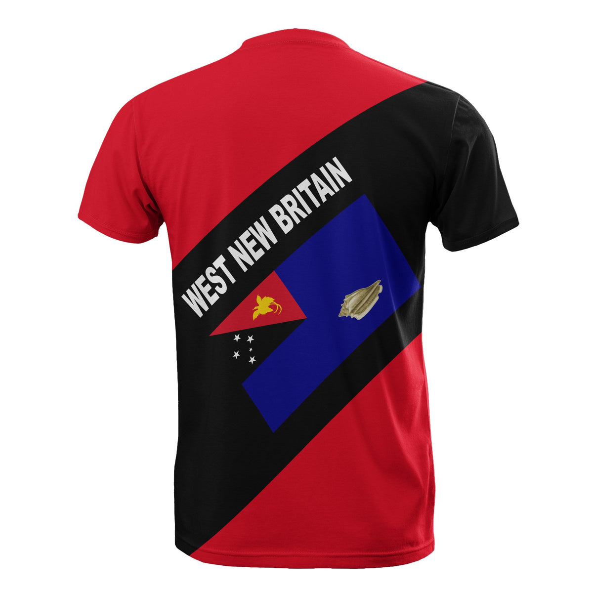Papua New Guinea T Shirt PNG Flag West New Britain Province Flag - Polynesian Pride