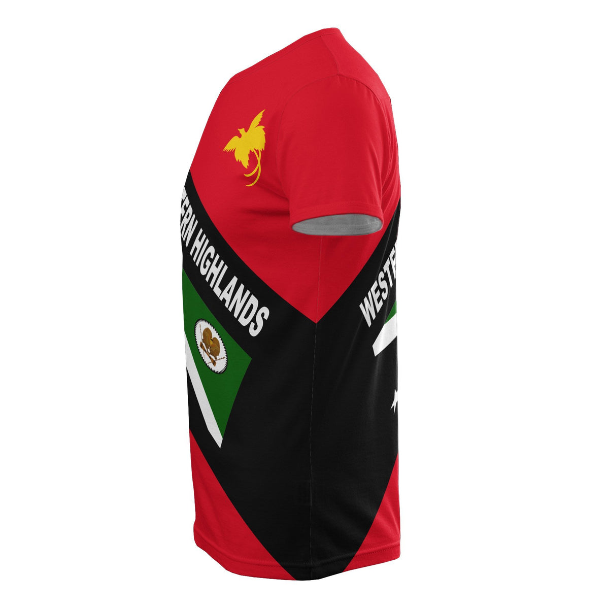 Papua New Guinea T Shirt PNG Flag Western HighlAnds Province Flag - Polynesian Pride