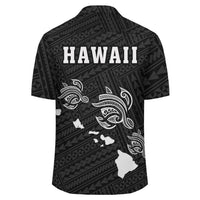 Kakau Polynesian Three Turtles Map Hawaii Shirt - White - Polynesian Pride