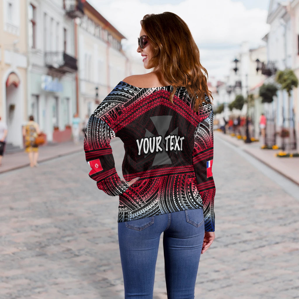 (Custom Personalised) Wallis And Futuna Women's Off Shoulder Polynesian LT6 - Polynesian Pride