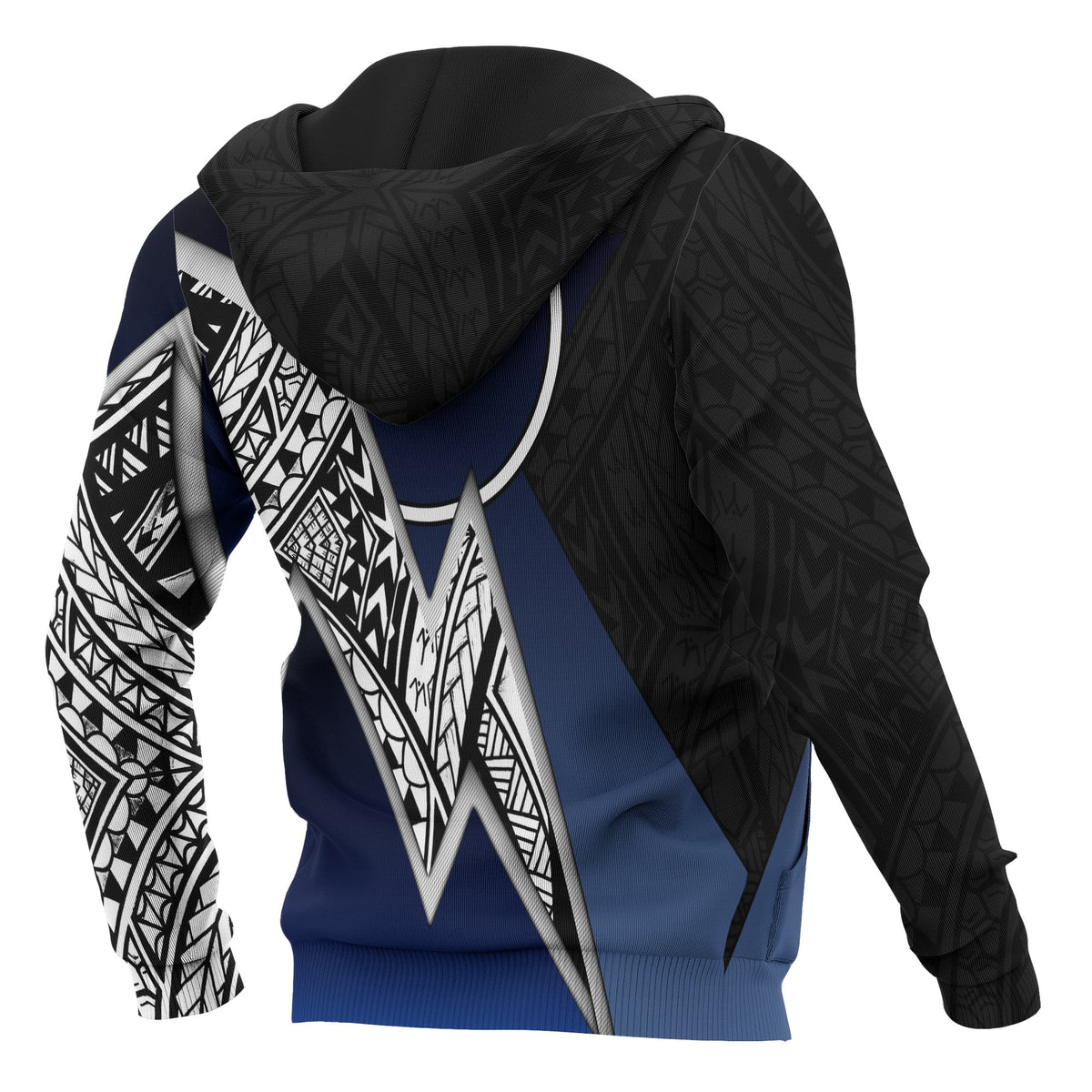 Yap Micronesian Hoodie White Lighting Piece - Polynesian Pride