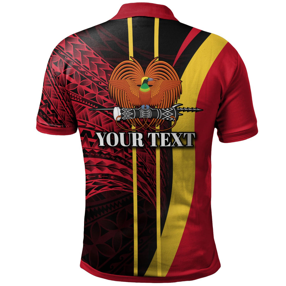 Papua New Guinea Polo Shirt Custom Special style - Polynesian Pride