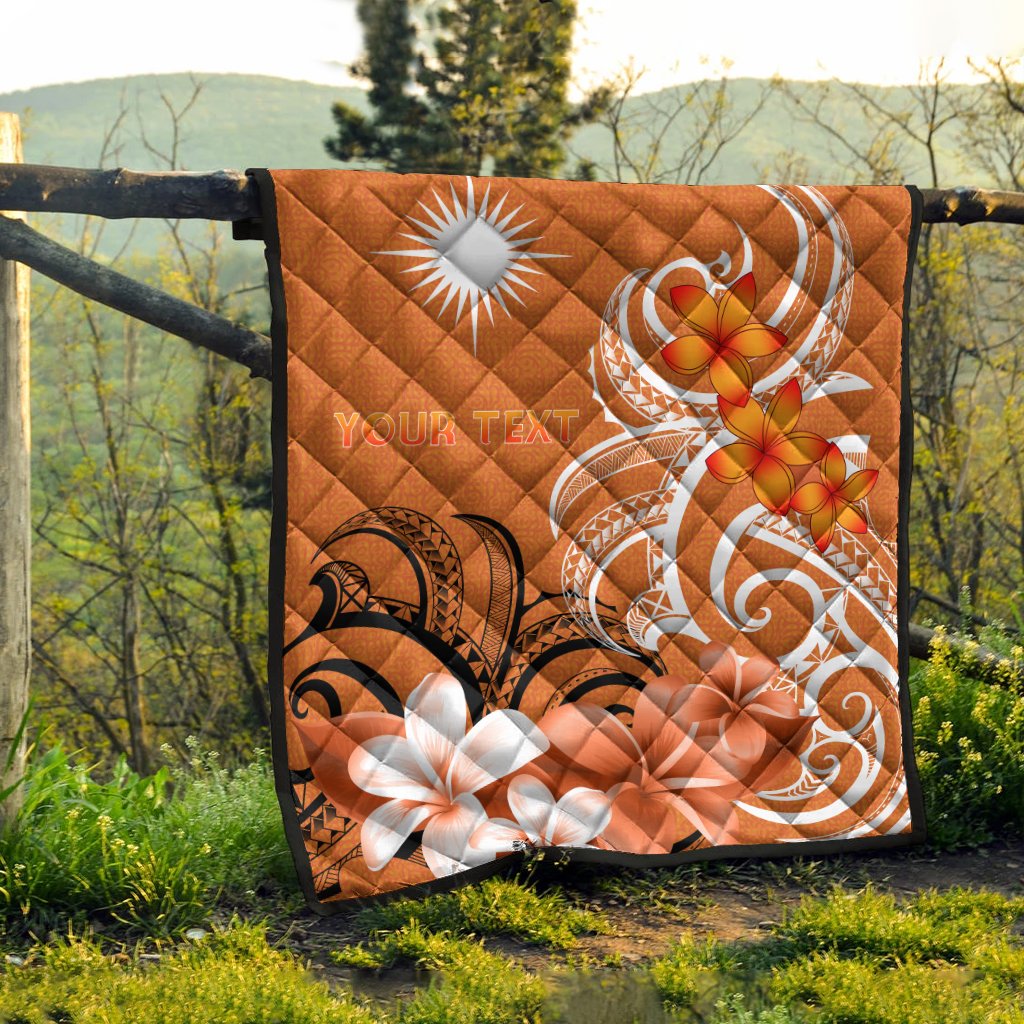 Custom Marshall Islands Personalised Premium Quilt - Marshallese Spirit - Polynesian Pride