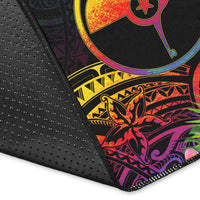 Yap State Area Rug - Tropical Hippie Style - Polynesian Pride