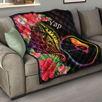 Yap State Premium Quilt - Tropical Hippie Style - Polynesian Pride