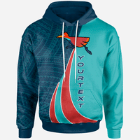 Guam Hoodie Custom Koko Sport Unisex Blue - Polynesian Pride