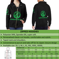 Cook Islands Active Special Zipper Hoodie - Polynesian Pride