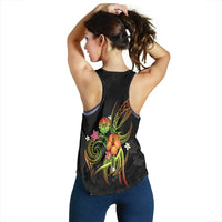 Polynesian Tahiti Women's Racerback Tank - Legend of Tahiti (Reggae) - Polynesian Pride