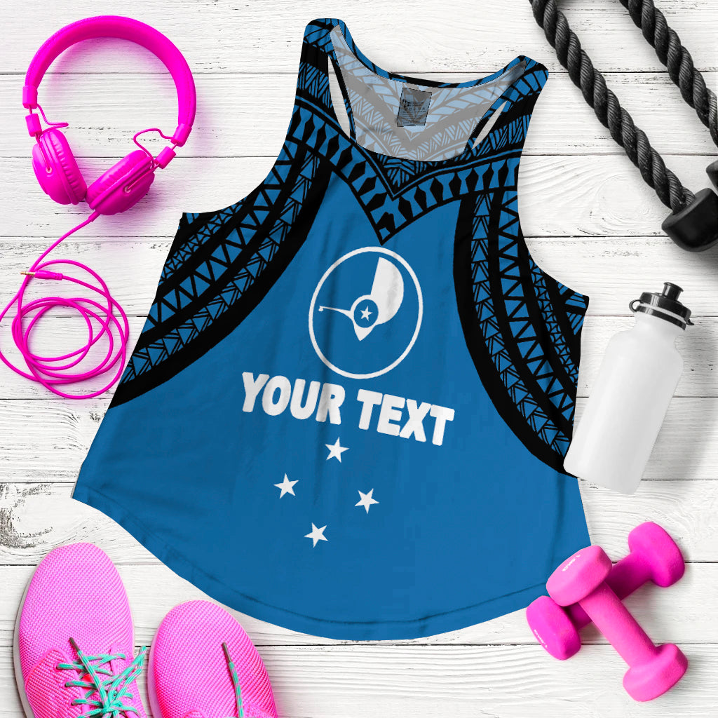(Custom Personalised) Micronesia Yap - Proud Yapese Women Tank Top - LT12 - Polynesian Pride