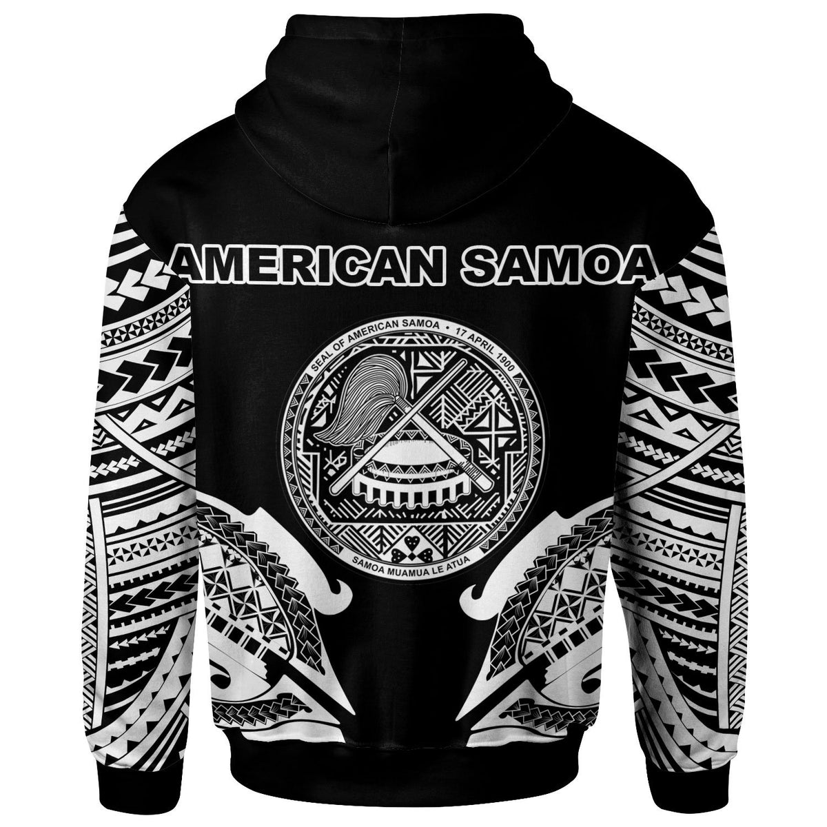 American Samoa Hoodie Go Boating - Polynesian Pride