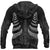 Maori Silver Fern Tattoo New Zealand Hoodie - Polynesian Pride