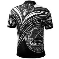 American Samoa Polo Shirt Cross Style - Polynesian Pride