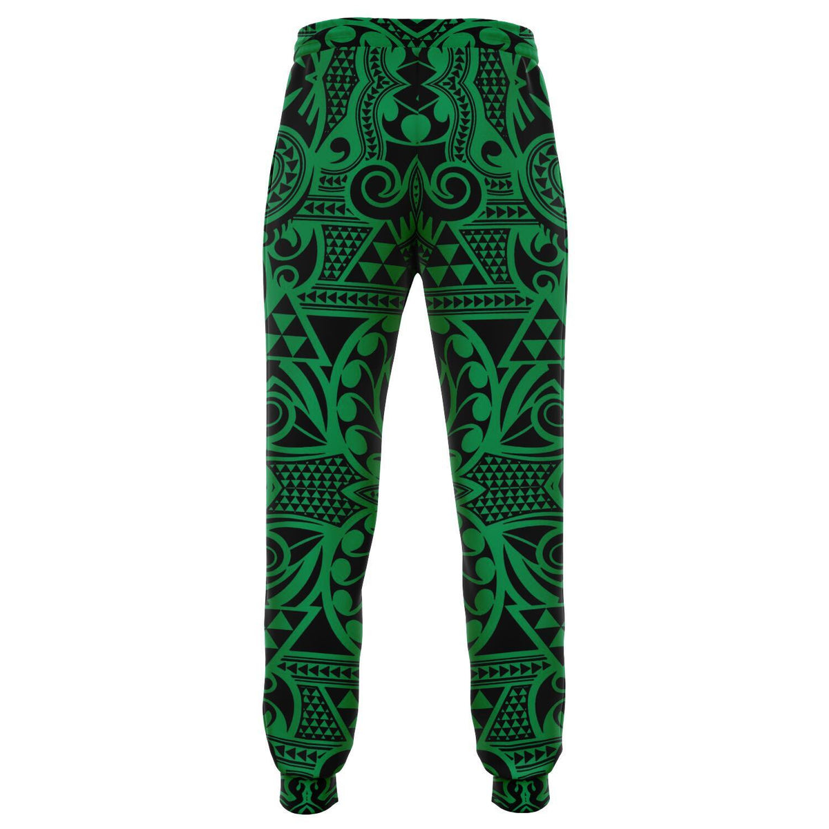 Polynesian Kakau Turtle Green Joggers - Polynesian Pride