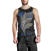 Polynesian Hawaii Custom Personalised Men's Tank Top - Polynesian Wings - Polynesian Pride