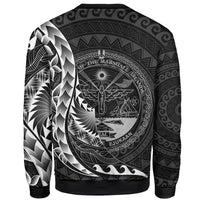 Marshall Islands Sweatshirt - Polynesian Pattern Style - Polynesian Pride