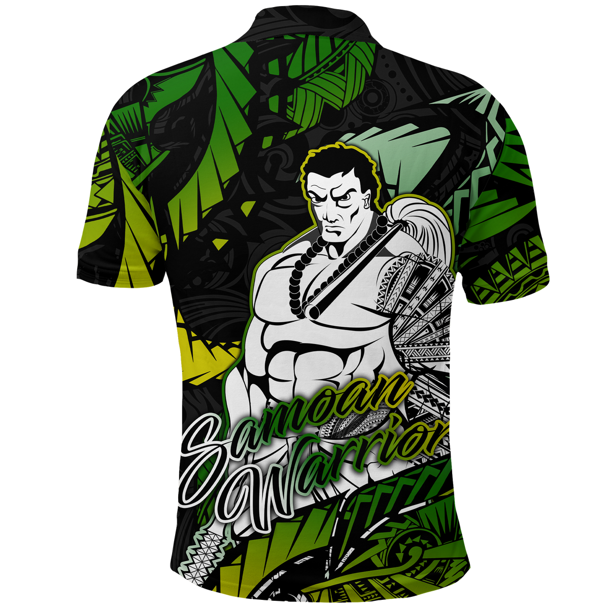 Samoan Warrior Pride Samoa Polynesia Polo Shirt LT2 - Polynesian Pride