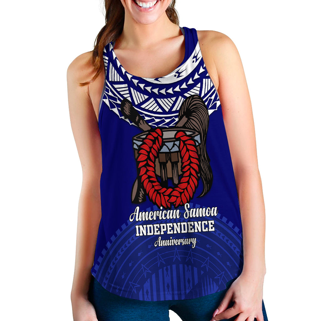 Custom American Samoa Independence Anniversary Pride Women Tank Top - LT12 - Polynesian Pride