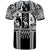 Polynesian T Shirt Polynesian Patterns Maui Tattoo (White) - Polynesian Pride