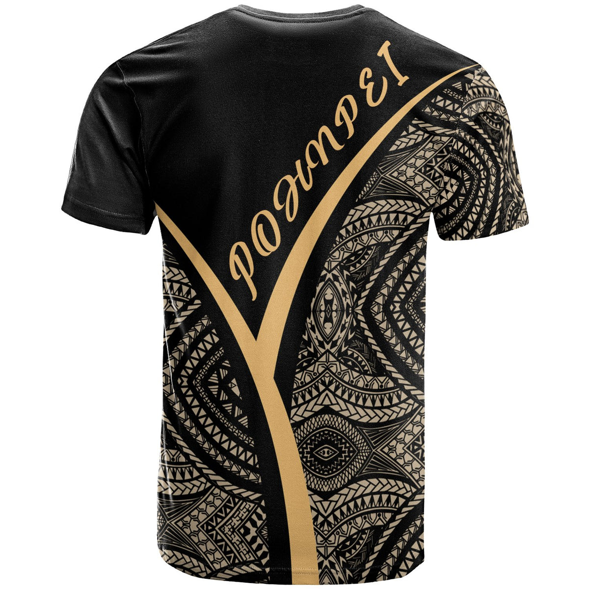 Pohnpei Micronesia T Shirt The Pride Of Pohnpei Gold - Polynesian Pride