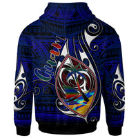 Guam Hoodie Custom Guam Independence Day With Hook Polynesian Patterns LT10 - Polynesian Pride
