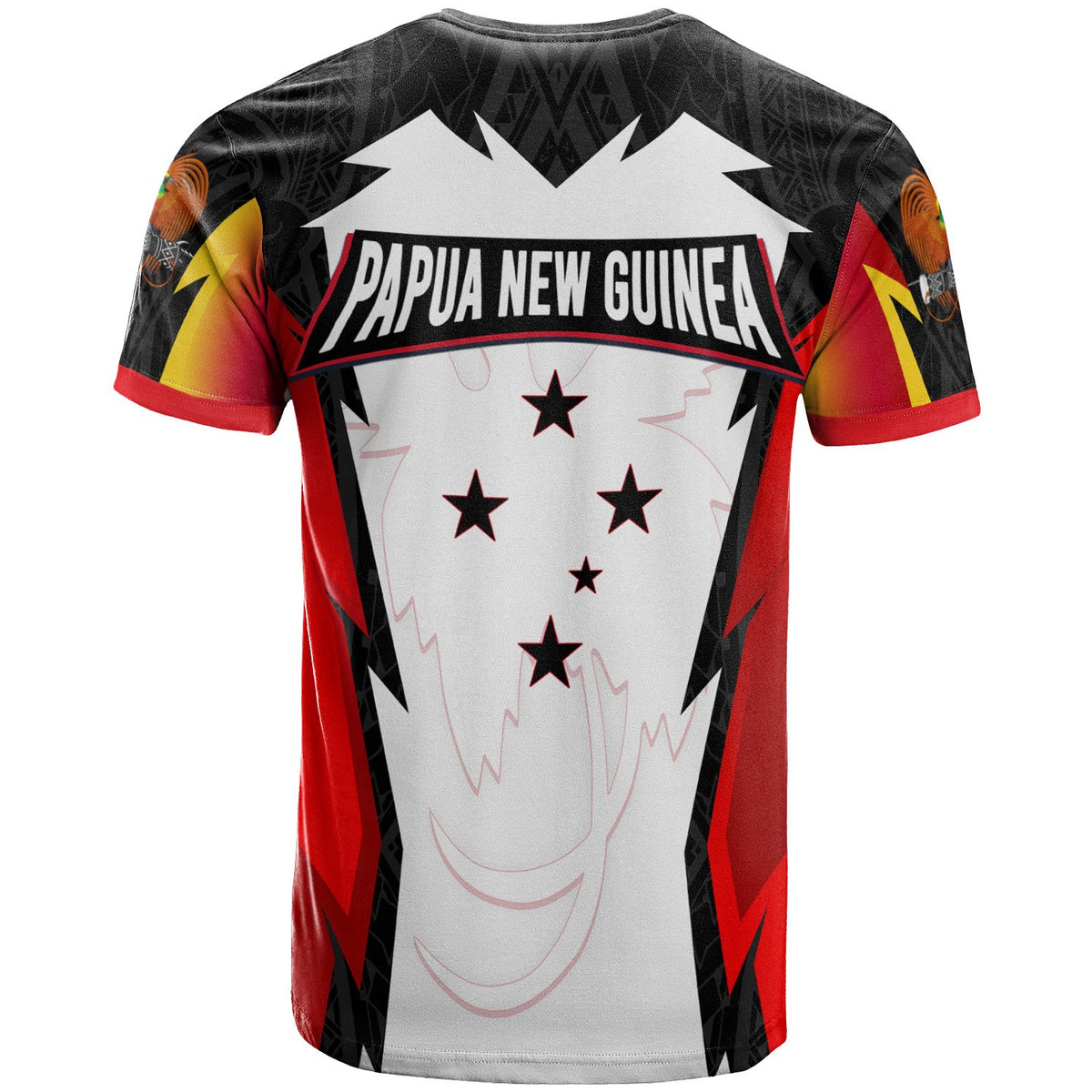 Papua New Guinea T Shirt Rabaul PNG Coat Of Arms - Polynesian Pride