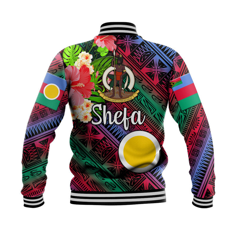 Vanuatu Shefa Baseball Jacket Independence Be Proud LT8 - Polynesian Pride