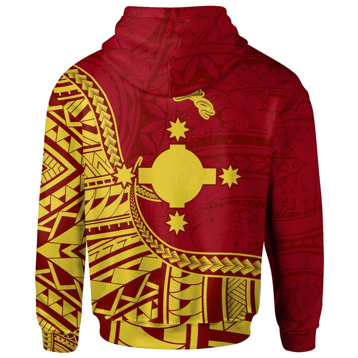 Rotuma Zip Hoodie Haga Flag Rotuma - Polynesian Pride