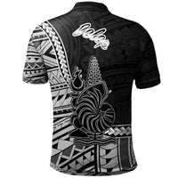 New Caledonia Islands Polo Shirt Belep Seal Of Kanaky Polynesian Patterns - Polynesian Pride