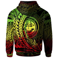 Federated States of Micronesia Hoodie Reggae Custom Wings Style - Polynesian Pride