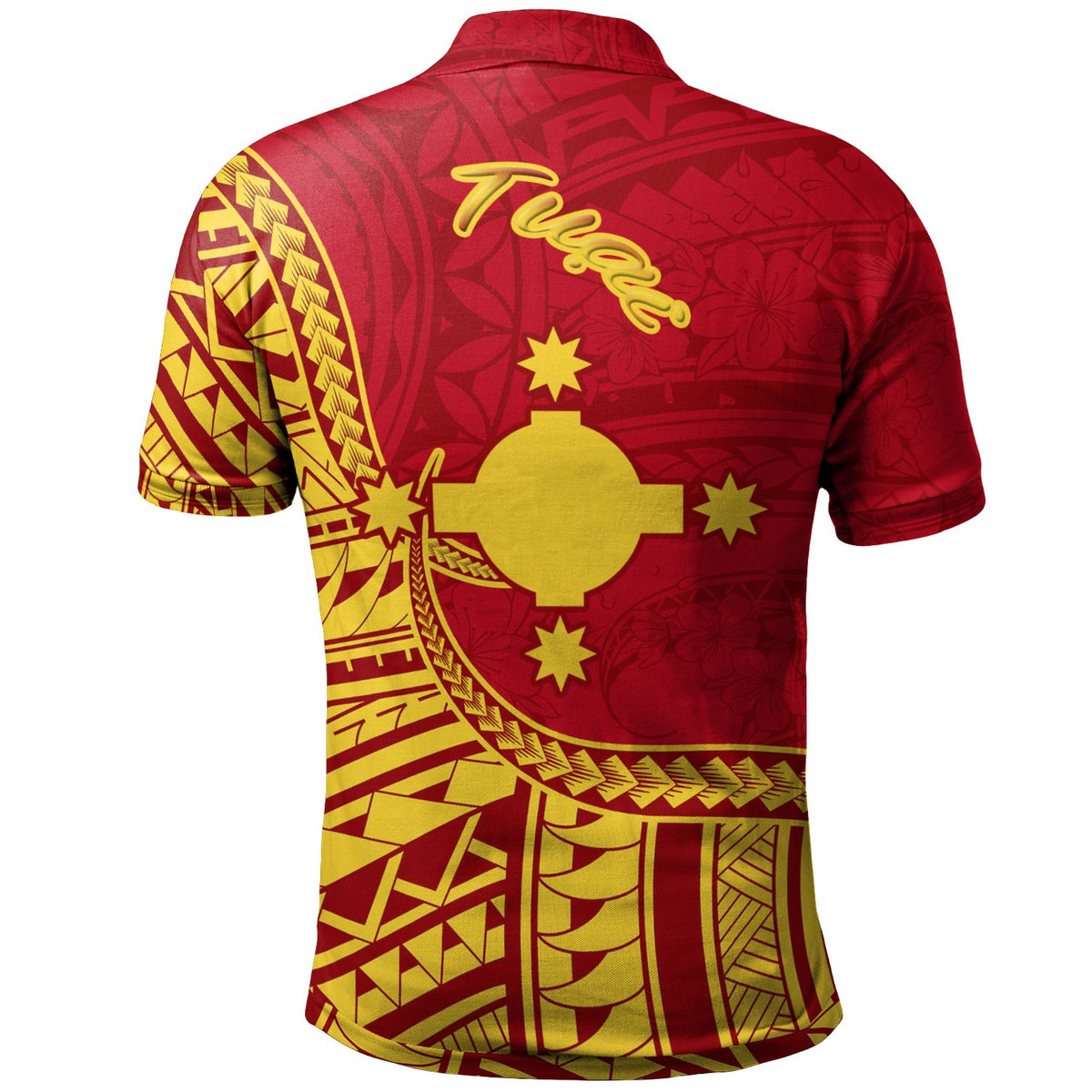Rotuma Polo Shirt Tuai Flag Rotuma - Polynesian Pride