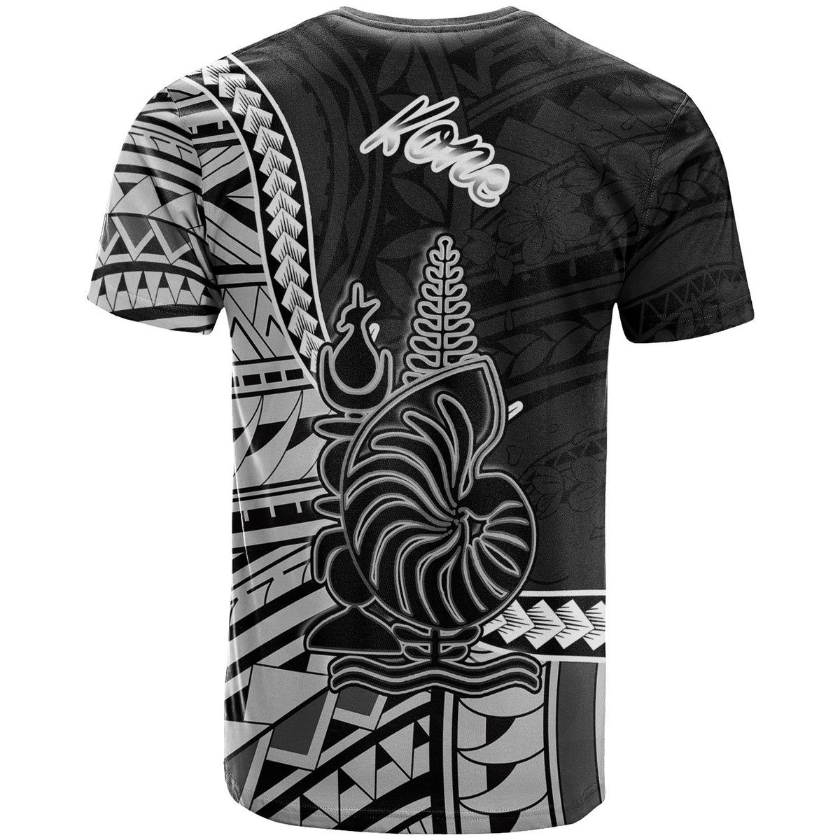 New Caledonia Islands T Shirt Kone Seal Of New Caledonia Islands Polynesian Patterns - Polynesian Pride